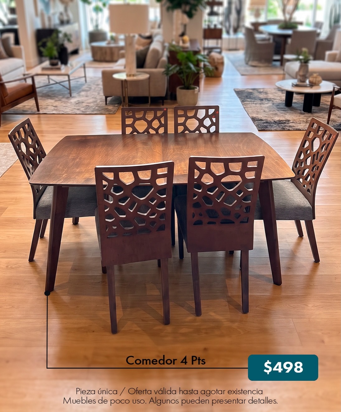 En Dejavu tenemos piezas únicas a precios que no compiten 😌, ¡ven antes que se agoten! 🤩🛋️✨
Los precios NO incluyen ITBMS
Pieza única / oferta valida hasta agotar la existencia
Visítanos en: 📍entre la Av. Federico Boyd y Calle 50, Diagonal al Scotiabank, frente a la Fundación Gabriel Lewis Galindo.
Y CONTÁCTANOS a los 📞
Christopher 📲 +507 6948-4846
Anabel 📲 +507 6553-7970
Héctor 📲 +507 6833-1738
Yadisinia 📲 +507 6660-5478
Luis 📲 +507 6342-3466
#panamá #muebleria #furniture #desing #decoracion