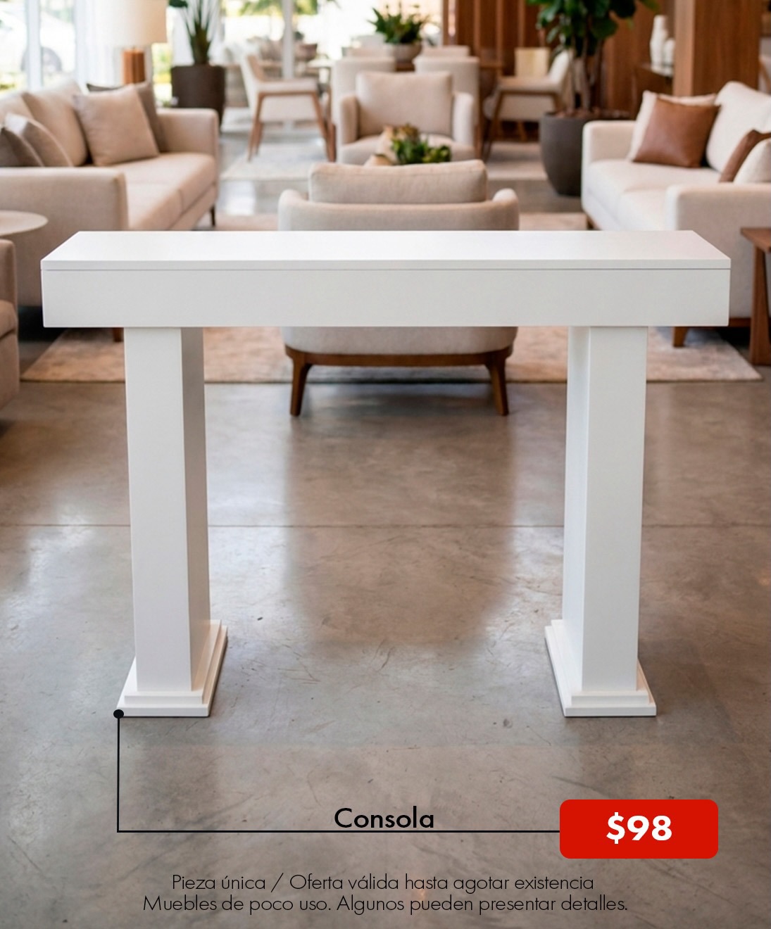 ¡En Dejavu cada visita es única porque todos los días tenemos nuevas piezas!🤩🛋️✨
Los precios NO incluyen ITBMS
Pieza única / oferta valida hasta agotar la existencia
Visítanos en: 📍entre la Av. Federico Boyd y Calle 50, Diagonal al Scotiabank, frente a la Fundación Gabriel Lewis Galindo.
Y CONTÁCTANOS a los 📞
Christopher 📲 +507 6948-4846
Edgardo 📲 +507 6944-6091
Anabel 📲 +507 6553-7970
Héctor 📲 +507 6833-1738
Yadisinia 📲 +507 6660-5478
#panamá #muebleria #furniture #desing #decoracion