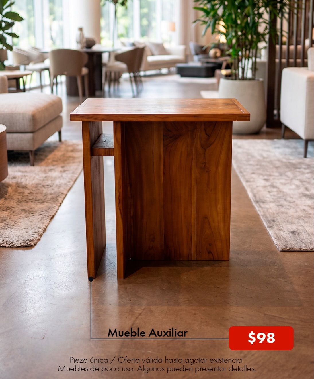 En Dejavu tenemos piezas únicas a precios que no compiten 😌, ¡ven antes que se agoten! 🤩🛋️✨
Los precios NO incluyen ITBMS
Pieza única / oferta valida hasta agotar la existencia
Visítanos en: 📍entre la Av. Federico Boyd y Calle 50, Diagonal al Scotiabank, frente a la Fundación Gabriel Lewis Galindo.
Y CONTÁCTANOS a los 📞
Christopher 📲 +507 6948-4846
Anabel 📲 +507 6553-7970
Héctor 📲 +507 6833-1738
Yadisinia 📲 +507 6660-5478
Luis 📲 +507 6342-3466
#panamá #muebleria #furniture #desing #decoracion